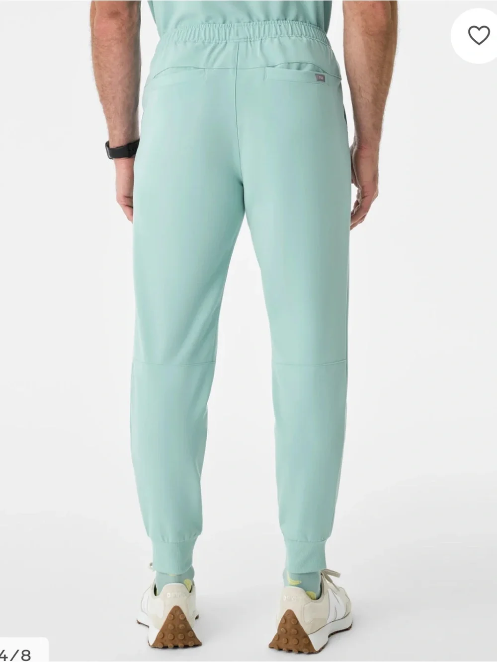 Figs Men Tansen Jogger Scrub Pant in Seaglass Limited Edition Color 3XL Reg